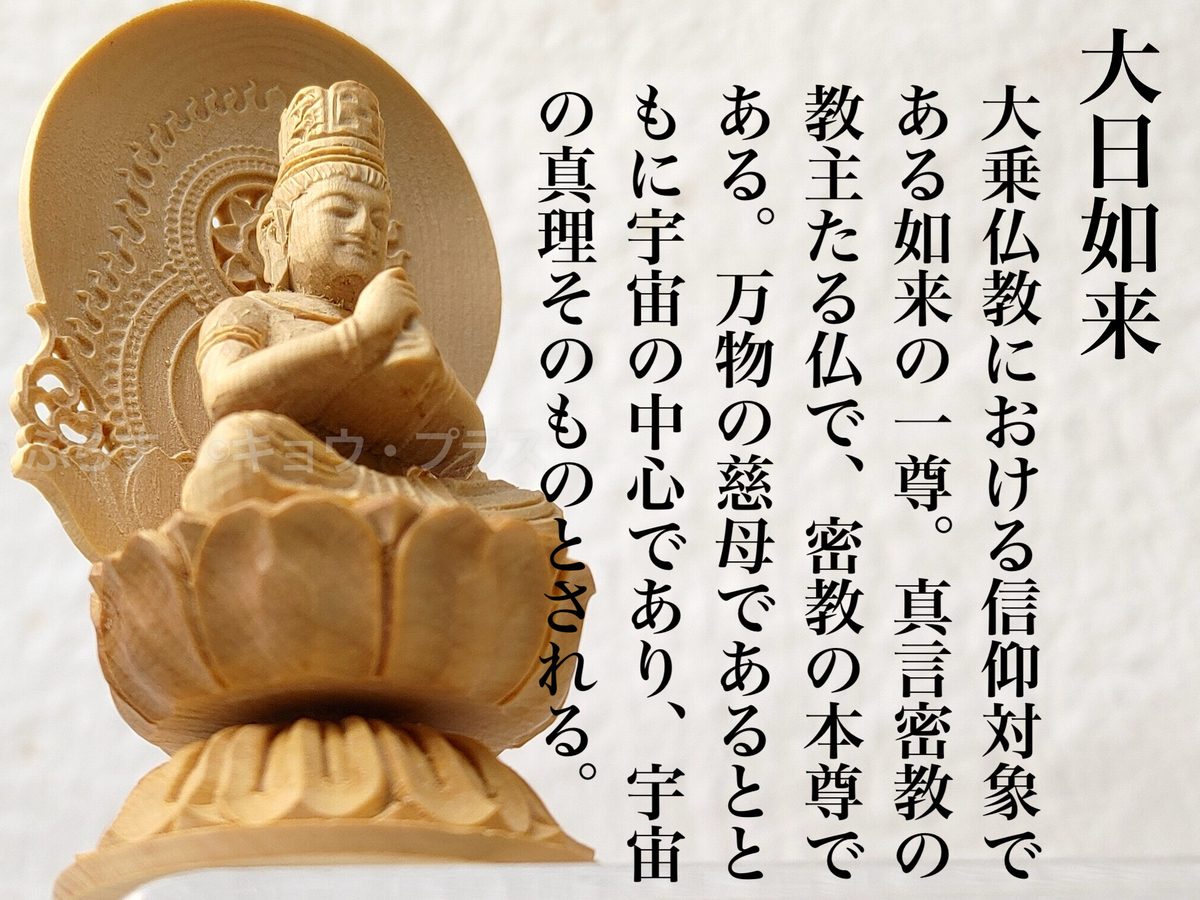 ミニ仏像】 大日如来 専用厨子付 | キョウ・プラス